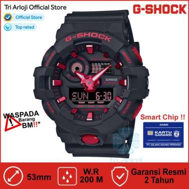 Casio G-SHOCK GA-700BNR-1ADR Jam Tangan Pria Analog Digital GA700 GSHOCK GA-700BNR-1A GA700BNR