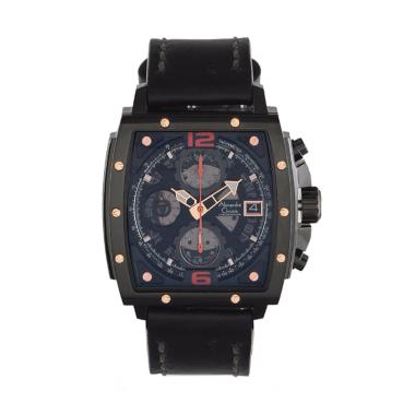 Alexandre Christie AC 6376 Jam Tangan Pria - Black