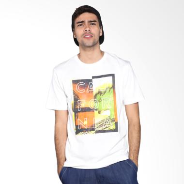 Ocean Pacific Fashion 03MTF89146 Mens T-Shirt - Off White