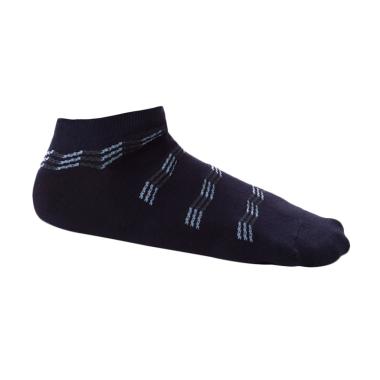 Elfs Shop Executive Motif Kaos Kaki - Biru Dongker