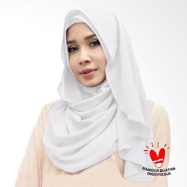 Milyarda Hijab Orchid Kerudung Instant - Putih