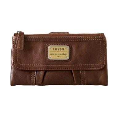 Fossil Emory Clutch Espresso SL 2931206 Dompet Wanita - Brown