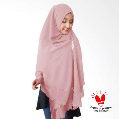 Hijabku Murah Oki Panjang Kerudung Syar'i - Pink