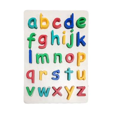 Indigo Kid Toys Huruf Kecil Mainan Puzzle