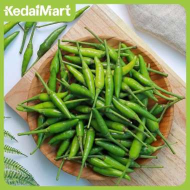 Cabe Rawit Hijau 1 Kg - KEDAIMART