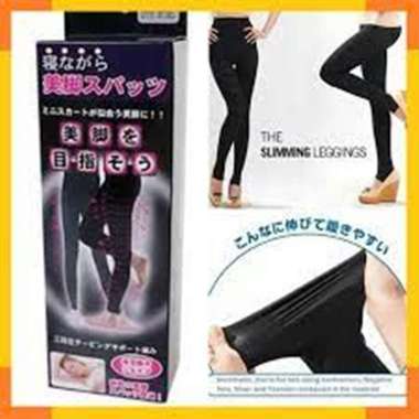 Legging Pengecil Paha Membakar Lemak Paha dan Betis | Slimming Night Legging L