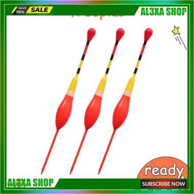 3Pcs Lot Pelampung Pancing Bahan Kayu Balsa