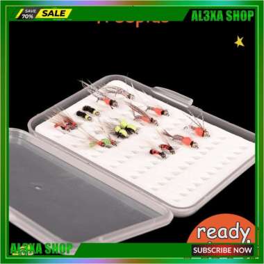 Waterproof Fly Fishing Lure Bait Trout Flies Storage Box Case
