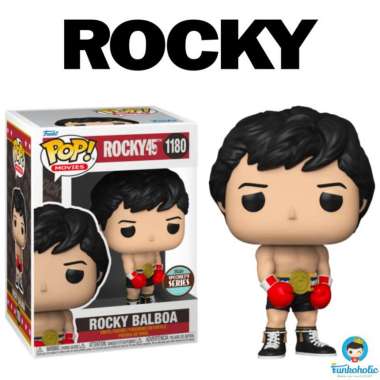 Funko POP! Movies Rocky 45th - Rocky Balboa with Gold Belt [Exclusive]