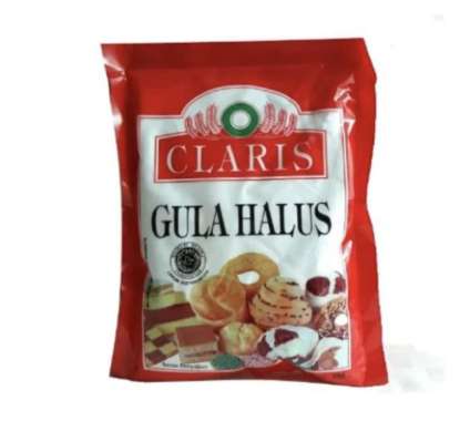 Gula Halus Claris 250g / Gula claris merah 250 gram / Gula Halus donat