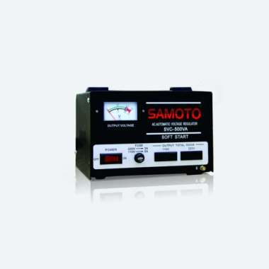 Stabilizer SVC-500VA SAMOTO Single Phase 500N 500VA