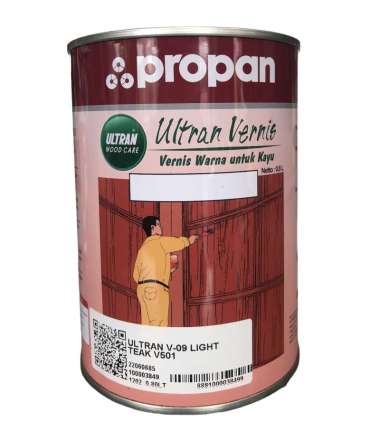 Cat Politur Kayu Propan Ultran Vernis V-09 - Plitur Kayu Murah Clear Gloss