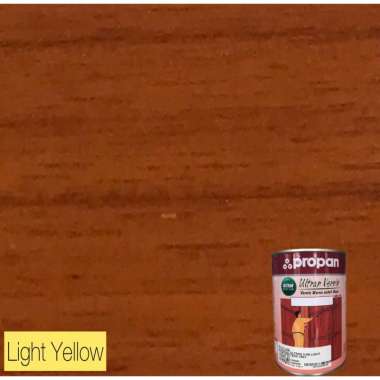Cat Politur Kayu Propan Ultran Vernis V-09 - Plitur Kayu Murah Light Yellow
