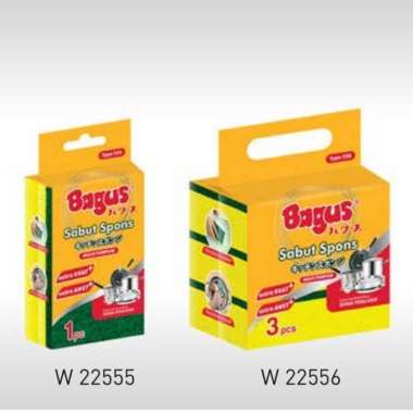 Bagus Sabut Spons Pencuci Piring Isi 3