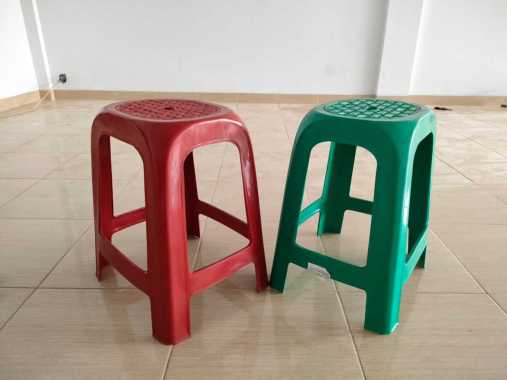 Napolly BIG 303 Kursi plastik Kursi Baso Motif Anyam 3 pcs