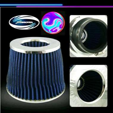 air filter open simota mobil 3in filter udara biru