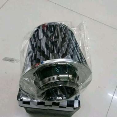 air filter open simota mobil 3in filter udara carbon hitam