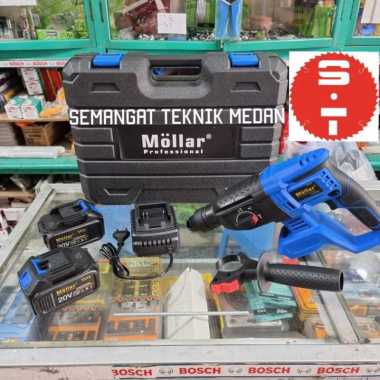 CHD20826 BOR BATERAI BETON CORDLESS ROTARY HAMMER BRUSHLESS 20V MOLLAR