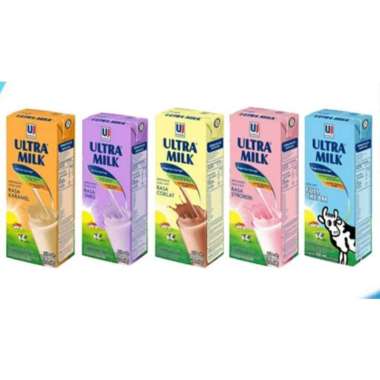 Ultra Jaya Susu Ultra Milk Susu UHT 200 ml Taro