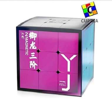 Rubik 3x3 Yongjun Yulong V2m V2 M 3x3 BLACKBASE Original