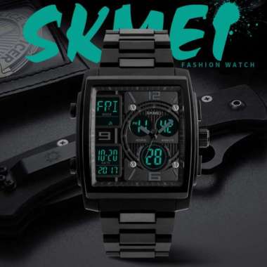 SKMEI AD1274 1274 Original Jam Tangan Pria Sport Outdoor Water Resist Hitam