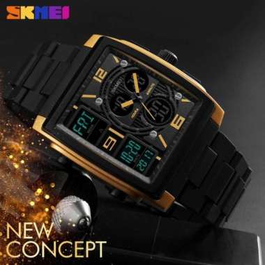SKMEI AD1274 1274 Original Jam Tangan Pria Sport Outdoor Water Resist Emas
