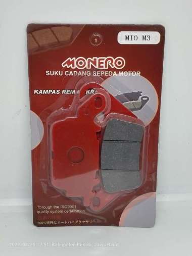 kampas rem depan Nmax Mio M3 Jupiter mx king mio z mio soul gt 125 MONERO