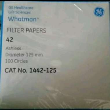 Whatman no.42 diameter 125 mm