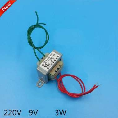 Transformer Travo 3W AC 220V to AC 6V/9V/12V/15V (1819) AC 9V