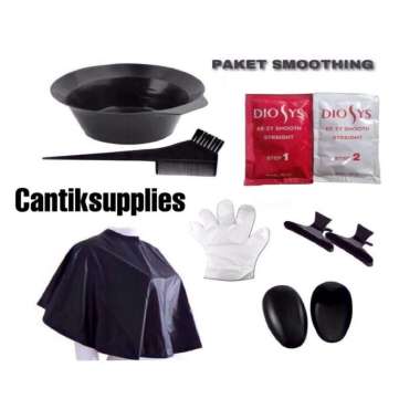 CPA. PAKET LENGKAP PELURUSAN RAMBUT / SMOOTHING RAMBUT PKT DIOSYS