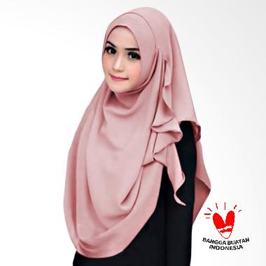 Milyarda Hijab Flowing Kerudung Instant - Pink