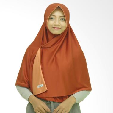 Pricilla Hijab Instan Bolak-Balik Dua Warna - Red Velvet