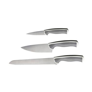 Ikea Andlig Stainless Steel Set Pisau Dapur - Silver [3 pcs]