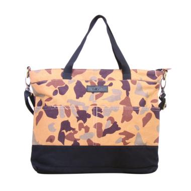 Maxie BTO.42 Tote Bag Sling Tas Wanita - Mocca Army Pattern