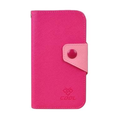 OEM Case Rainbow Cover Casing for Apple iPhone 6S - Merah Muda