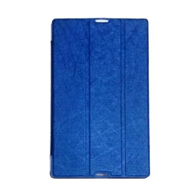QCF Bookcover Flip Cover Casing for Lenovo Tab 2 A7-30 - Biru Tua QCF Bookcover Flip Cover Casing for Lenovo Tab 2 A7-30 - Biru Tua