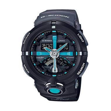 CASIO G-SHOCK GA-500P-1A Urban Sports Jam Tangan Pria - Black Blue Black