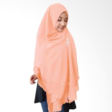 Kus Group Hijab Oki Panjang Kerudung Syar'I - Peach Kus Group Hijab Oki Panjang Kerudung Syar'I - Peach