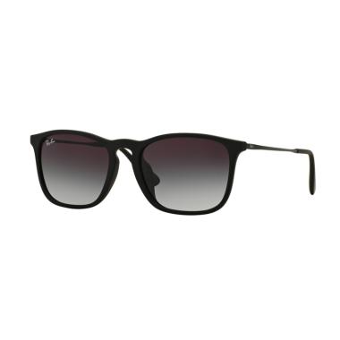 Ray-Ban 622-8G (F) RB4187F Chris Sunglasses - Nero Gommato [Size 54]