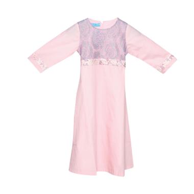 Versail Kids Enfant Sr1046 Glamour Brookat Gamis Anak Perempuan - Pink