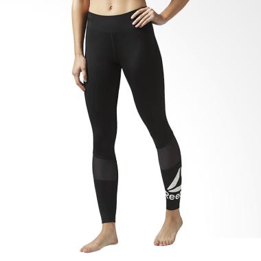 REEBOK WOR BIG LOGO TIGHT BK5086 Celana Olahraga Wanita - Black