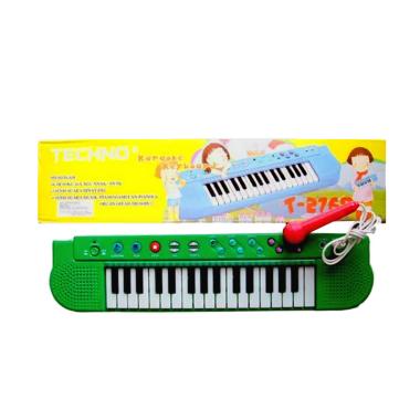 Tecnho Karaoke Keyboard T-2768 Mainan Piano - Multi Colour