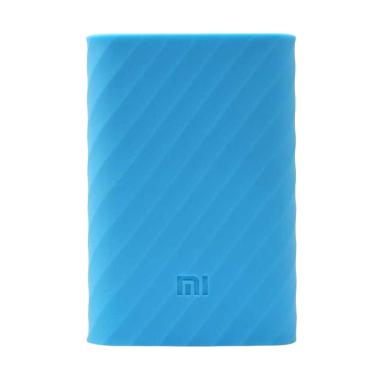 Xiaomi Silicone Casing for Xiaomi Powerbank 10000 mAh - Biru