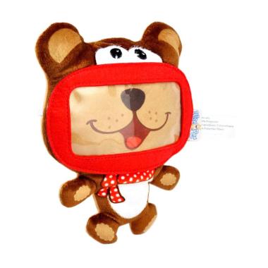 Wise Pet for Smartphone Mini Bear Coklat Mainan Anak