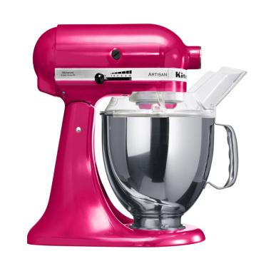 FREE GLASS BOWL Kitchen Aid 5KSM150PSERI Rasberry Ice Standing Mixer