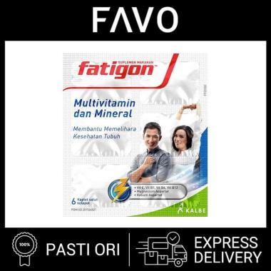 Fatigon Multivitamin - 6 Kaplet - Menjaga Daya Tahan Tubuh