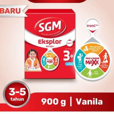 SGM 3+ Vanila/ Madu 900gr Vanila