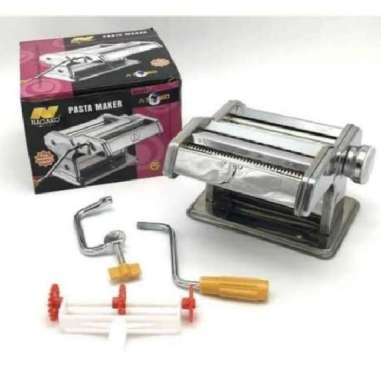 Pasta Maker Nagako ATL-150, Stainless Steel, Bisa Buat Mie & Kulit Pisang Molen