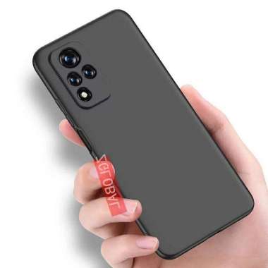 Case Infinix Note11/Note 11 NFC Premium Black Matte Casing