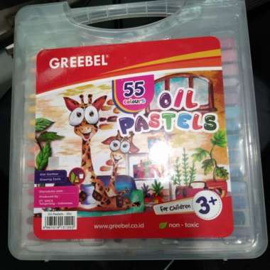 Crayon Greebel 55 Colours/Oil Pastels Greebel 55 Colours Multicolor